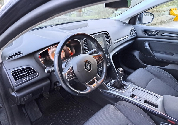 Renault Megane cena 44900 przebieg: 91000, rok produkcji 2017 z Iława małe 277